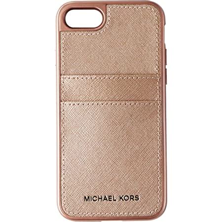 michael kors saffiano leather pocket case for iphone x